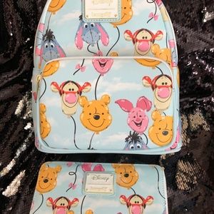 WINNIE THE POOH BALLOON FRIENDS BACKPACK/WALLET